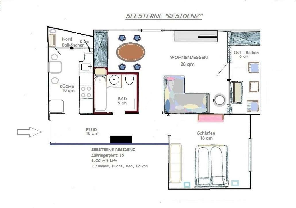 콘스탄츠 Seesterne Residenz 아파트 외부 사진